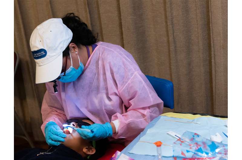 A cavity prevention program in Bronx elementary schools was found to prevent 80% of cavities. Credit: NYU Photo Bureau