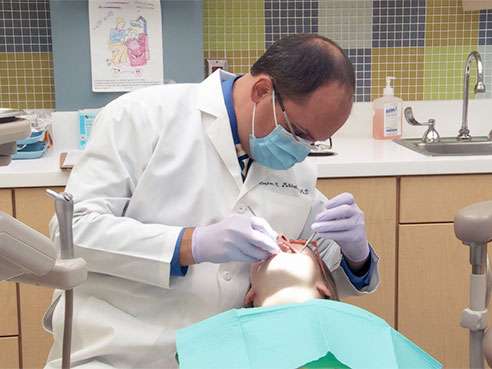 Steve Mitchell says parents can play an important role in their child's dental health.