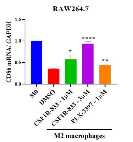 IHMT-CSF1R-833 is a potent and selective CSF1R inhibitor