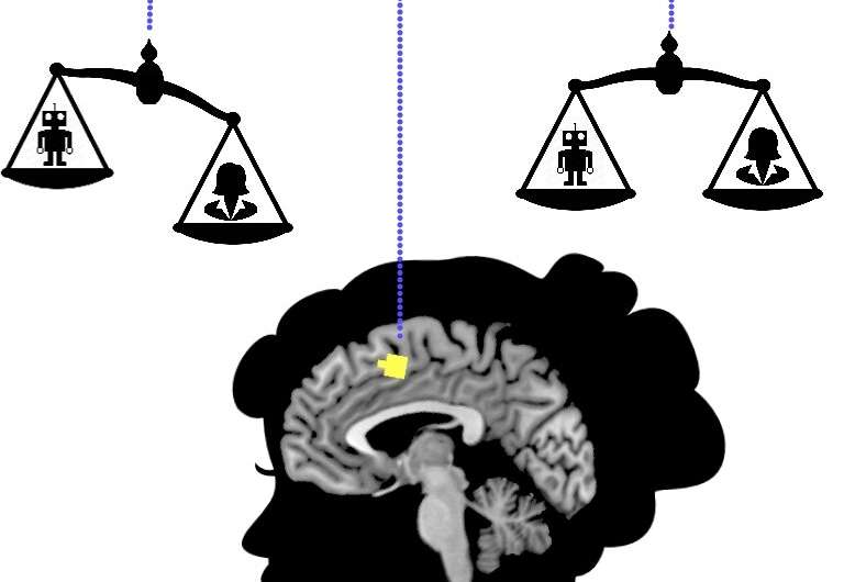 Brain activity differentiates between types of social influence