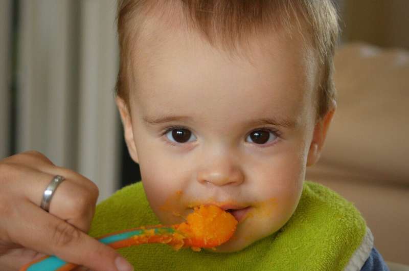 Average of nine promotional claims on packaging of UK baby food products: study 