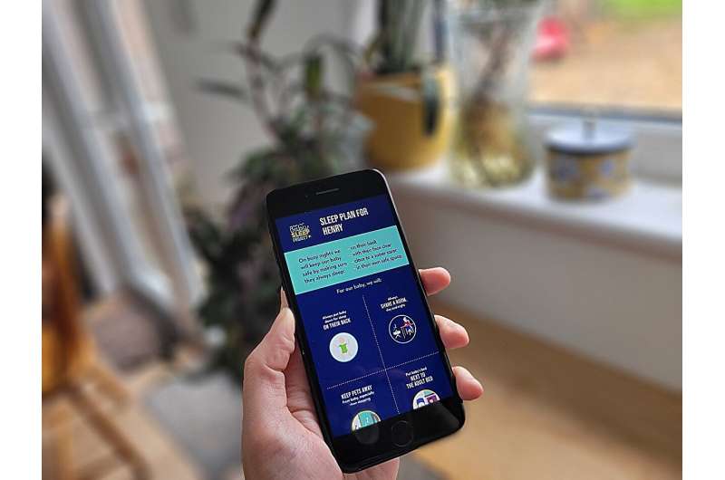 New baby sleep planner tool could help save babies lives at risk of sudden infant death