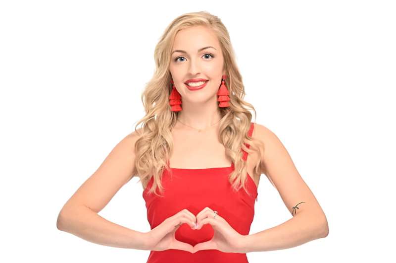 Ceirra Zeager now works to spread awareness about heart health among teenage girls and young women. Credit: American Heart Association