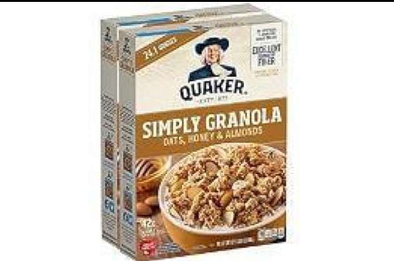 Quaker Oats widens recall of granola bars, cereals linked to salmonella risk 