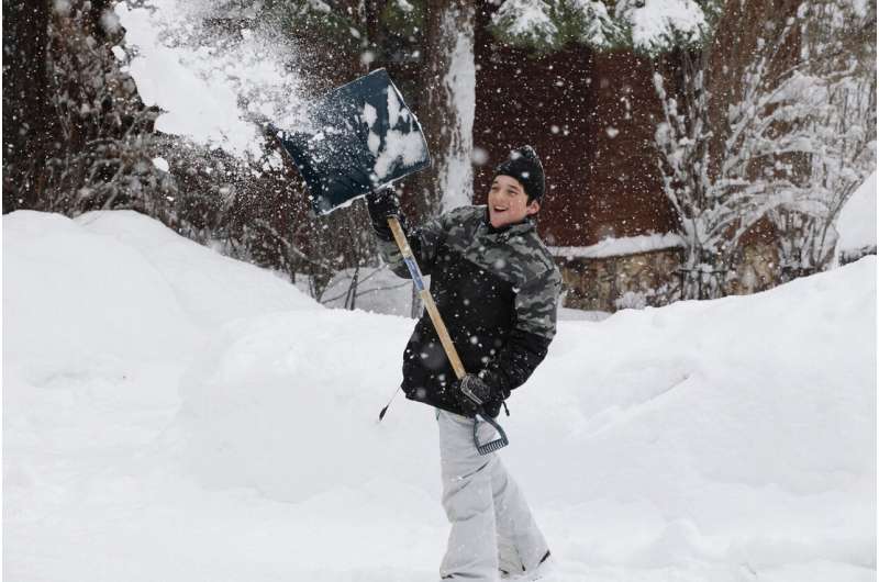 Snow shoveling, cold temperatures combine for perfect storm of heart health hazards 