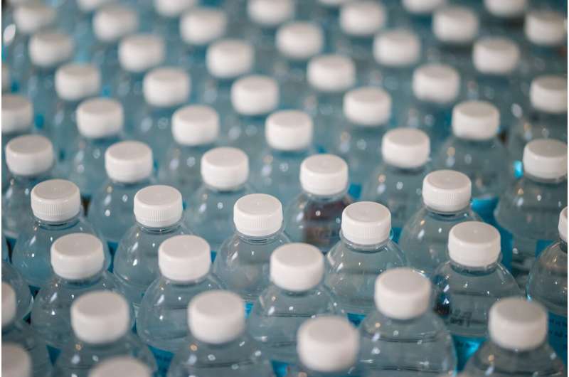 Scientists find about a quarter million invisible nanoplastic particles in a liter of bottled water 