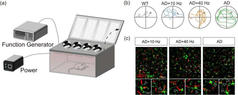 Photobiomodulation for Alzheimer's disease with modulated 1070-nm light 