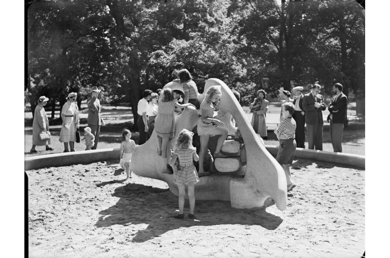 This new 'risky' playground is a work of art—and a place for kids to escape their mollycoddling parents