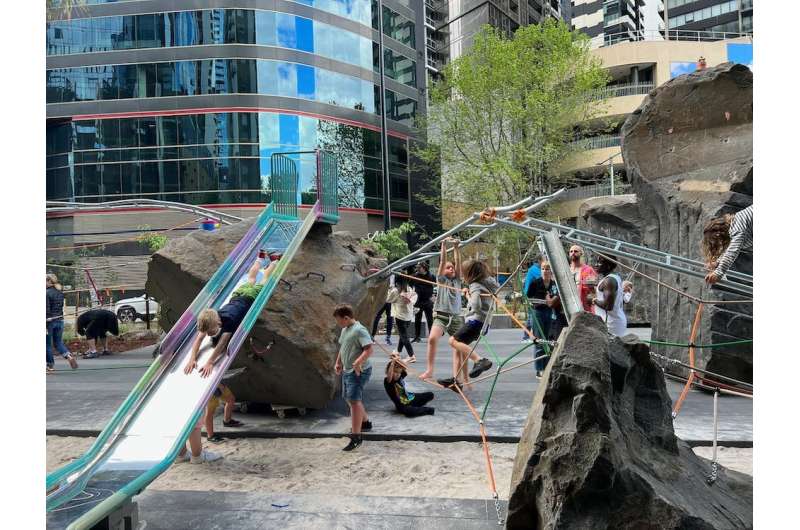 This new 'risky' playground is a work of art—and a place for kids to escape their mollycoddling parents