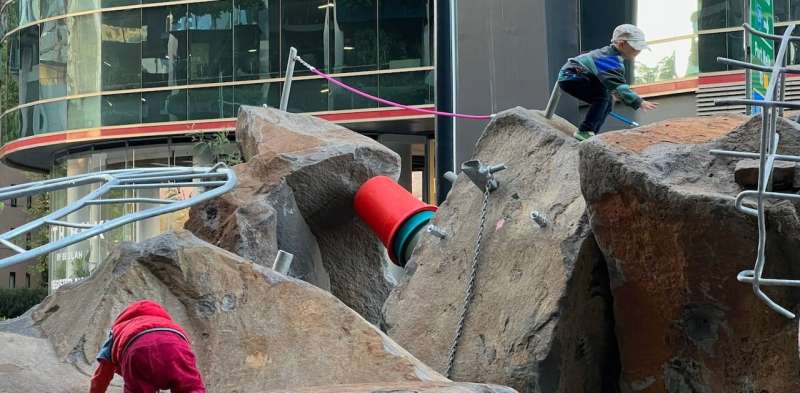 This new 'risky' playground is a work of art—and a place for kids to escape their mollycoddling parents