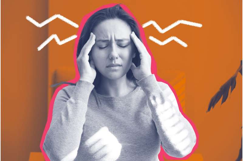 Roughly one in five women suffer from migraines, compared to fewer than one in 10 men. Credit: John DiJulia, University Communications