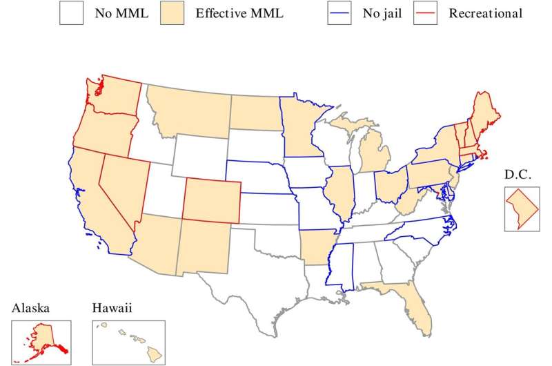 Research explores liberalization of medical marijuana and mental health in the US