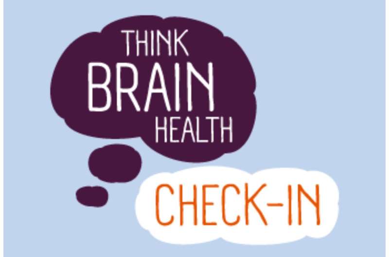 Brain health 'Check-in' tool to help reduce dementia risk 