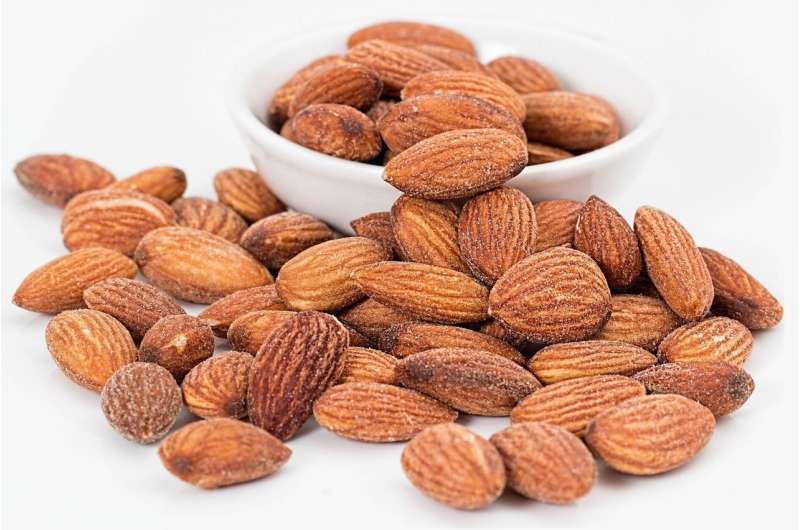 Snacking on almonds boosts gut health 