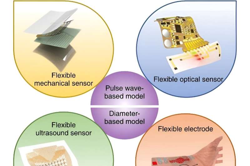 New progress in wearable blood pressure monitoring enabled by flexible electronics and machine learning