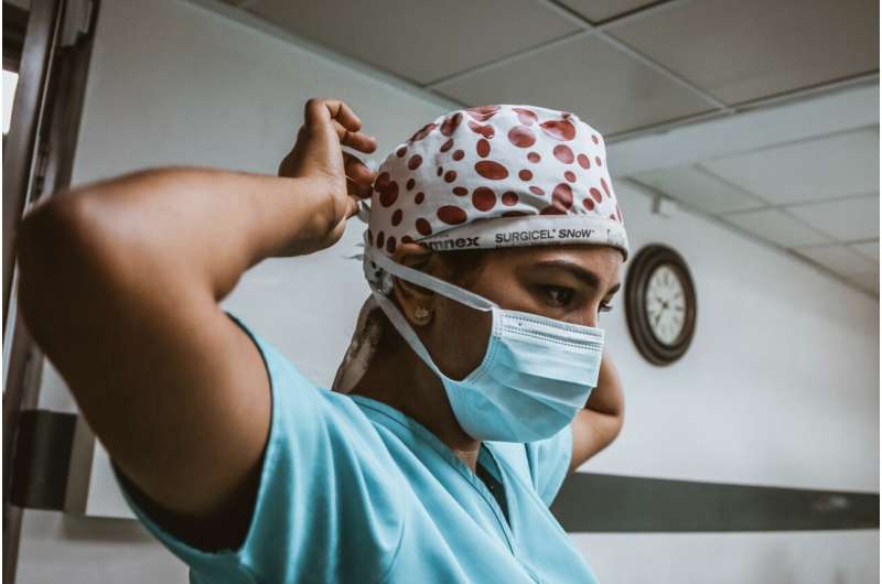 nurse with mask