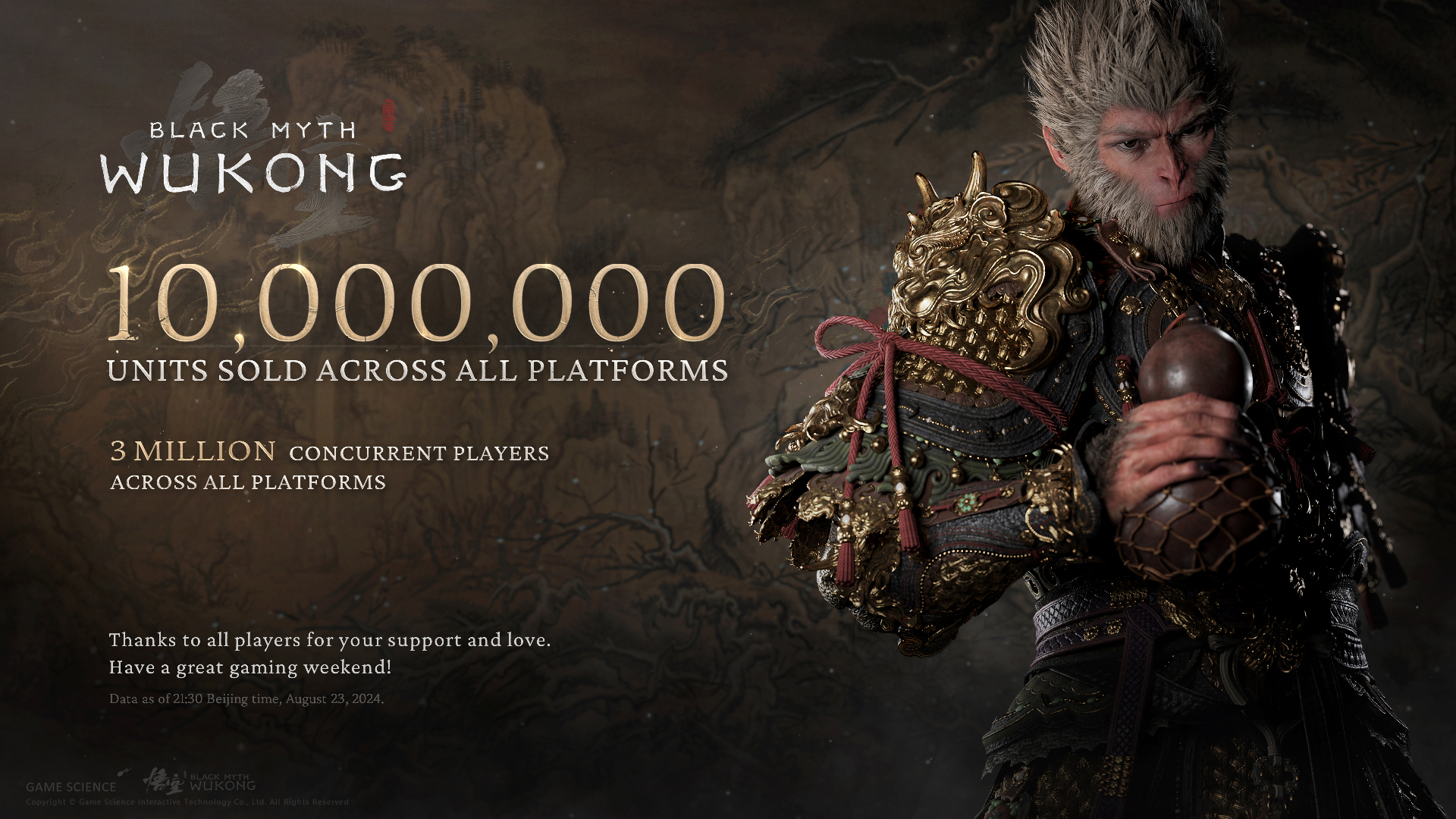 'Black Myth: Wukong' Soars in Sales but Stirs Dizziness Debate 