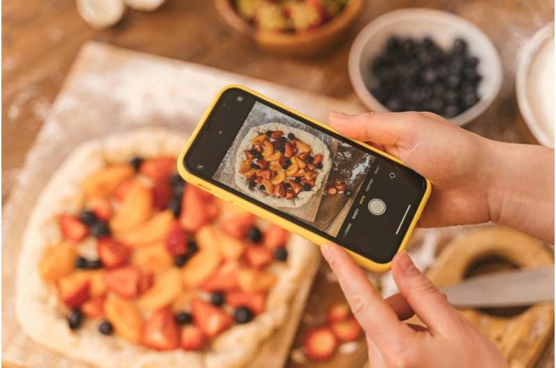 photographing food