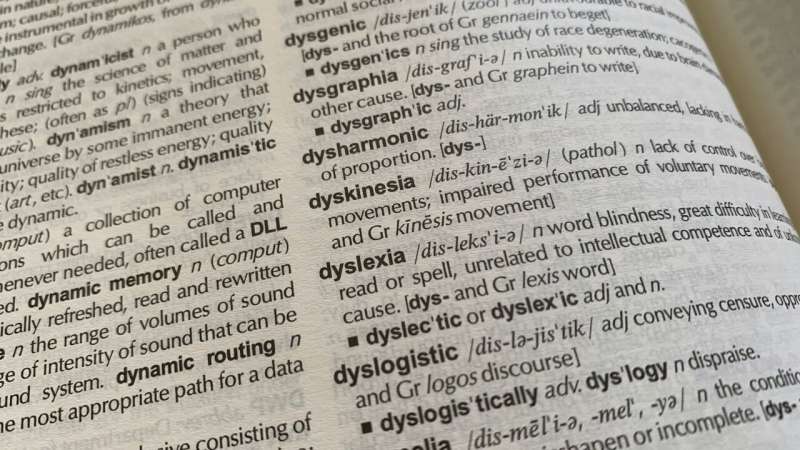 Misconceptions about dyslexia among professionals risk children being misdiagnosed