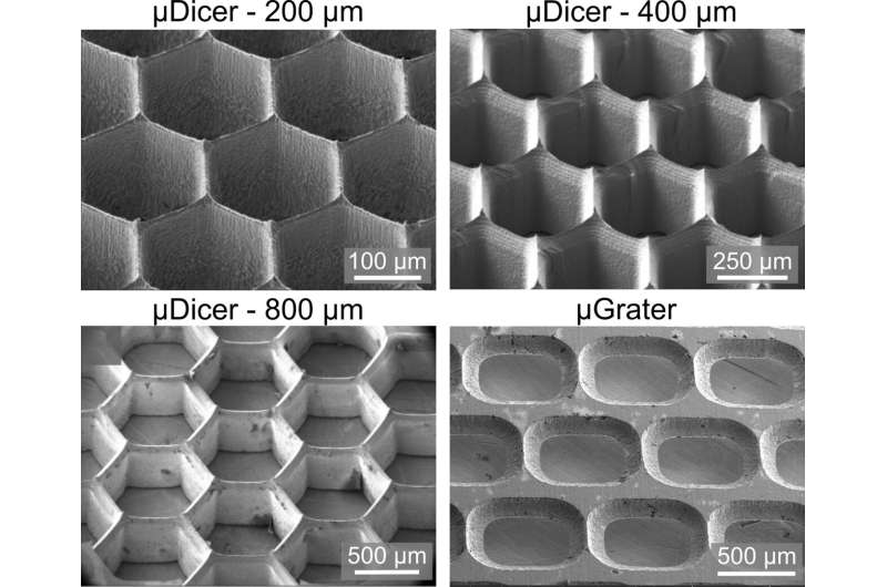 MicroDicer and MicroGrater make quick work of tumor dissection