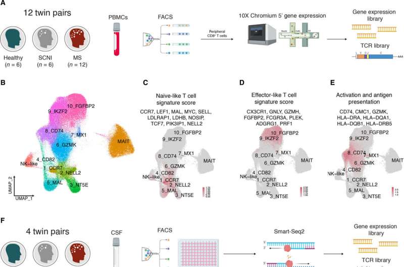 Multiple sclerosis: Early warnings in the immune system