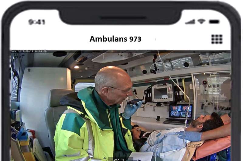 Video streaming from ambulance can be life-changing for acute stroke patients