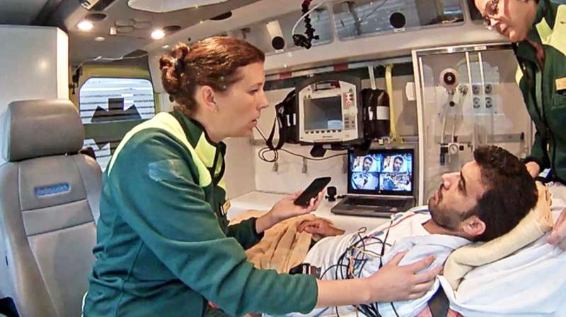 Video streaming from ambulance can be life-changing for acute stroke patients