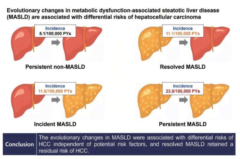 Patients with MAFLD have 4.7 times higher risk of developing liver cancer, study finds