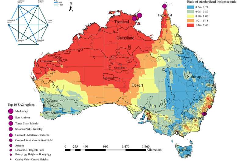 Could a dramatic rise in liver cancer in Australia be linked to climate change? 