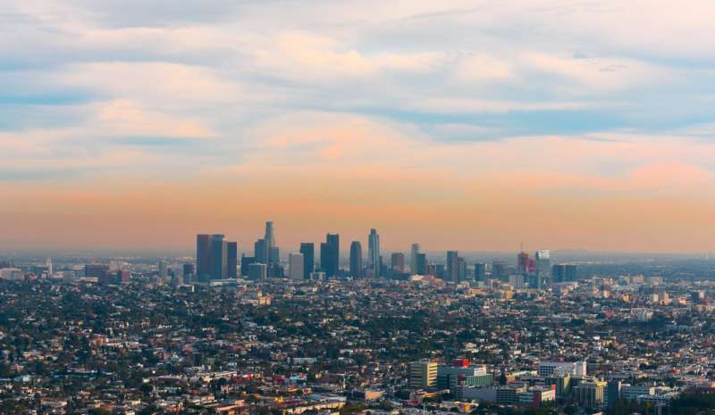 los angeles smog