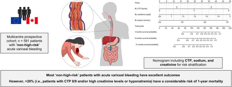 Risk assessment after severe complication of liver cirrhosis improved