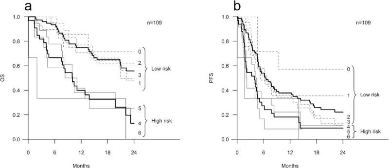 Risk model identifies metastatic cancer patients who may benefit from immune checkpoint inhibitors