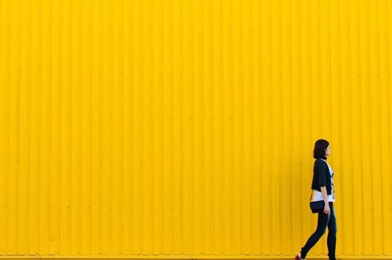 woman walking