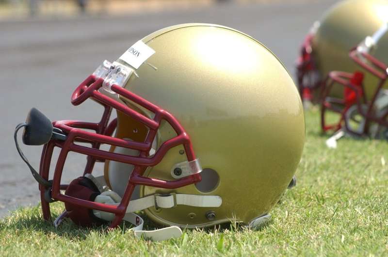 football helmet