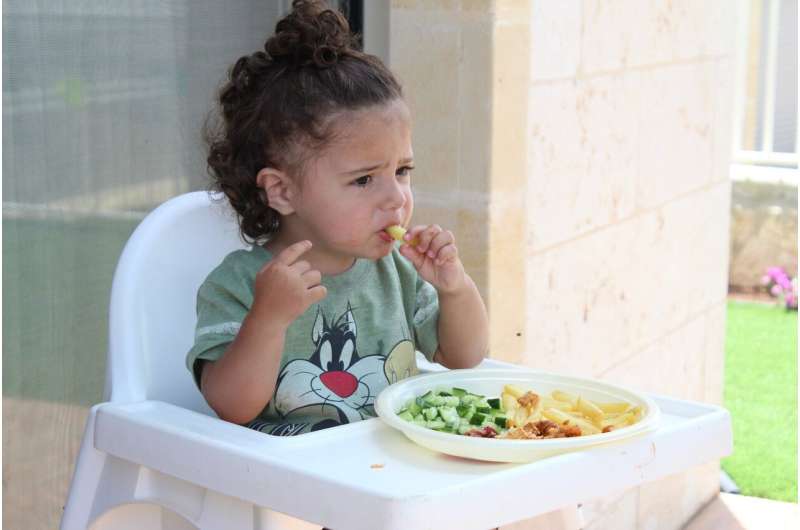 child eating