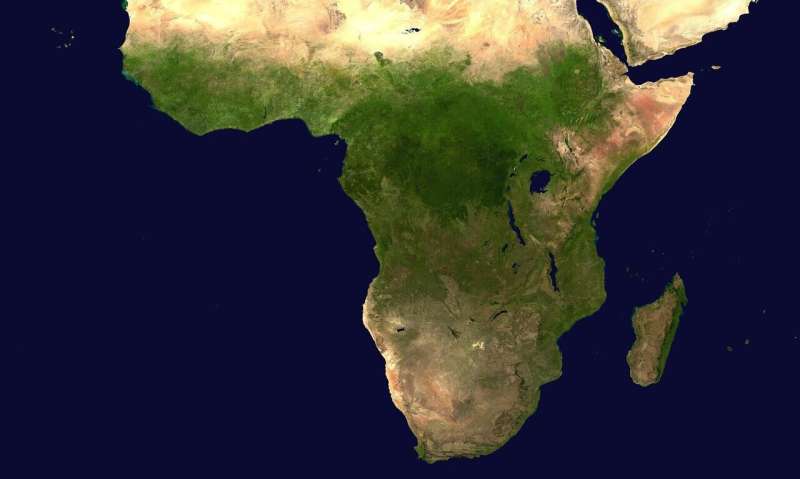 africa map