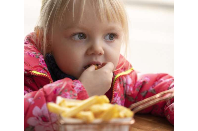 Pre-school children's emotional eating partly shaped by innate food drive, research shows 