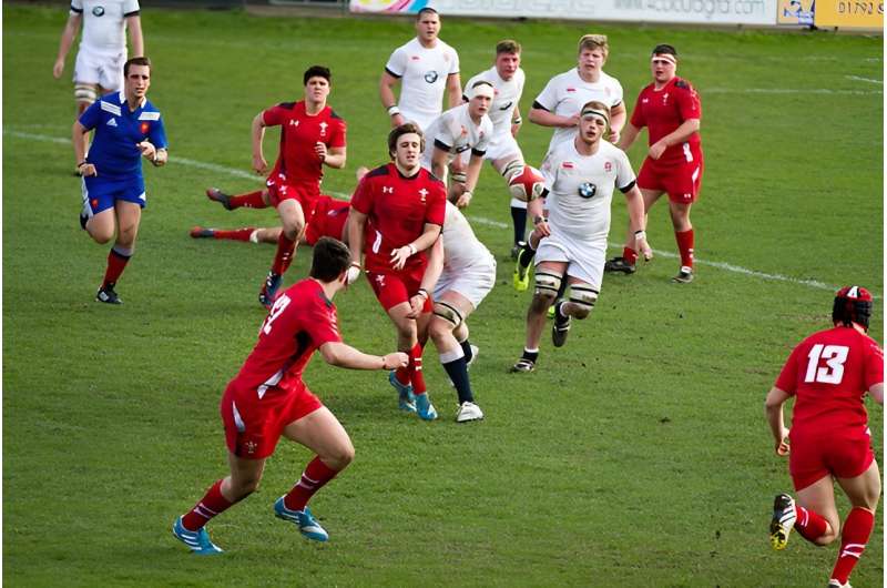 Schoolboy rugby players have more injuries the older they get