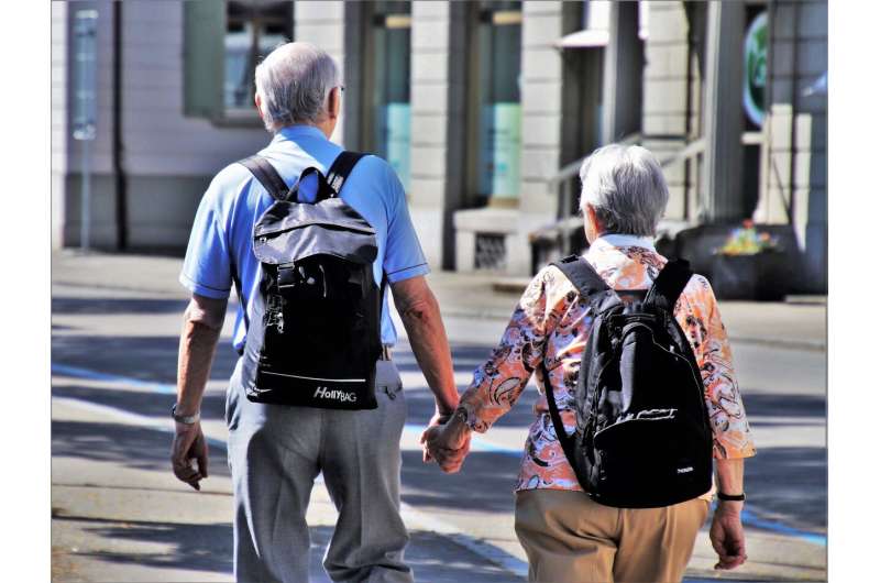 elderly couple