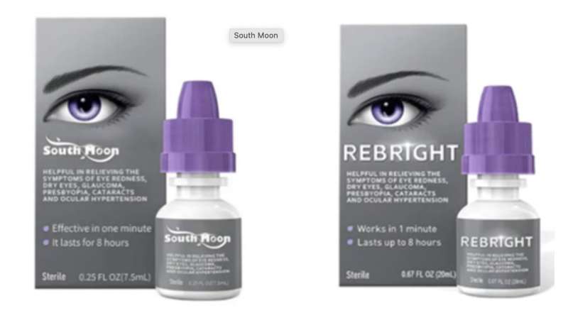 FDA warns of dangerous counterfeit eyedrops 