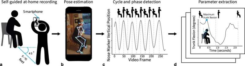 Smartphone videos of the sit-to-stand test predict osteoarthritis and health outcomes in a nationwide study 