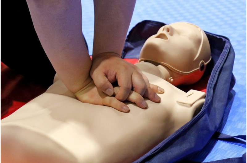 Researchers estimate survival chances during CPR for cardiac arrest 