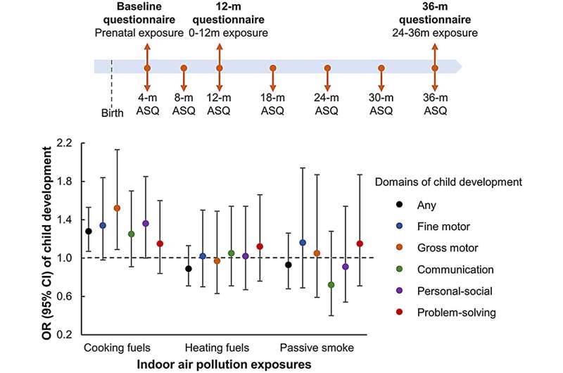 Study finds link to unclean cooking fuels and developmental delays in children