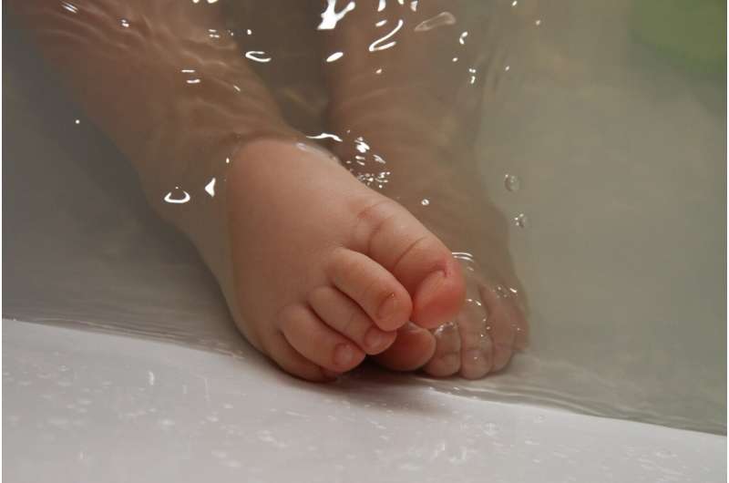 Study finds running water involved in majority of pediatric bathing burns 