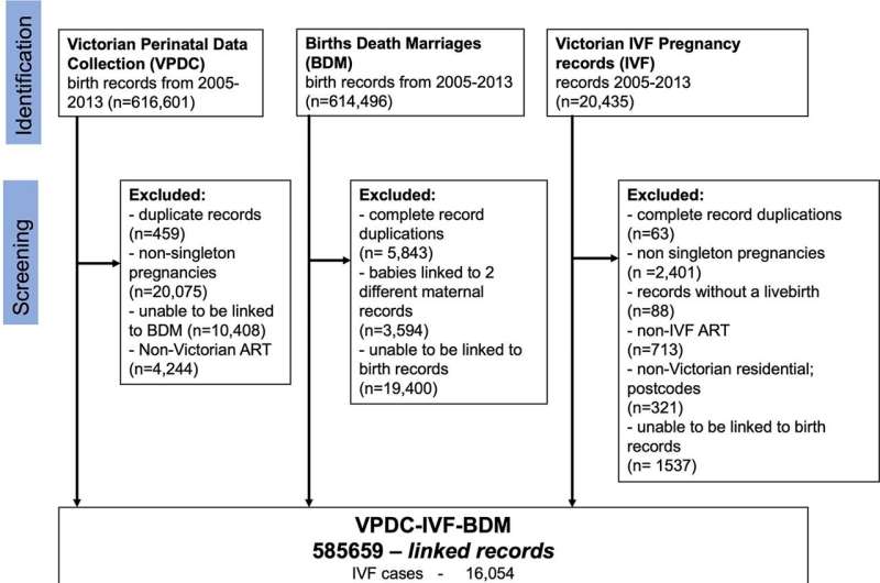 No link between IVF-assisted conception and school-age childhood development outcomes, study says