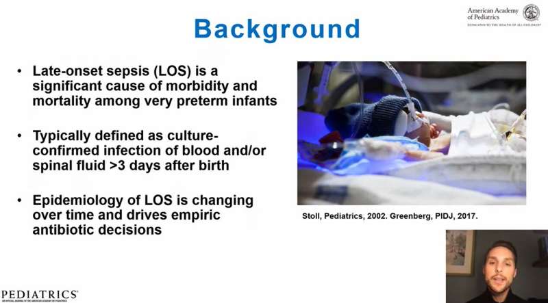 Study shows nearly one-third of extremely premature infants develops late-onset sepsis 