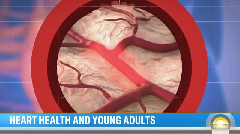 Why are young, healthy adults experiencing a rise in heart attacks?