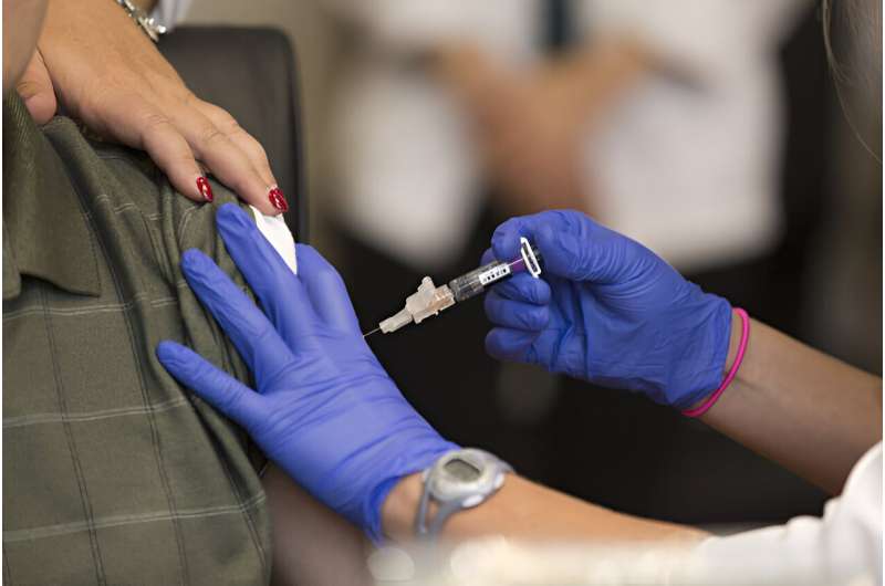 Getting the flu and then your shot may benefit immunity