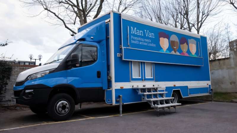 Mobile 'Man Van' spots prostate cancer more quickly and cheaply than via GPs