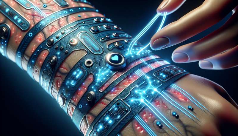 Scientists develop novel self-healing electronic skin for health monitoring